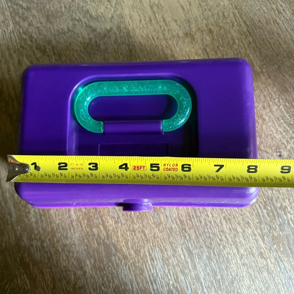 JoJo Siwa Purple caboodle small makeup case / kids carry case